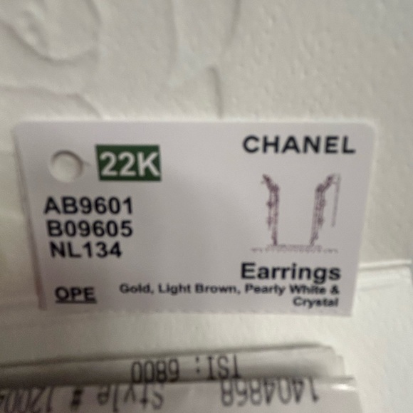 Chanel earrings, unique - Picture 7 of 7